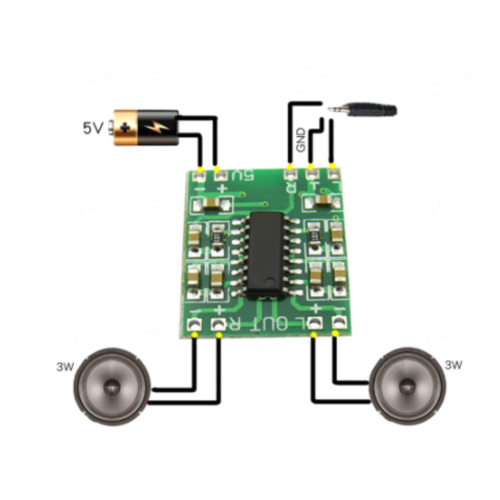 AMPLIFIER BOARD 2.5V